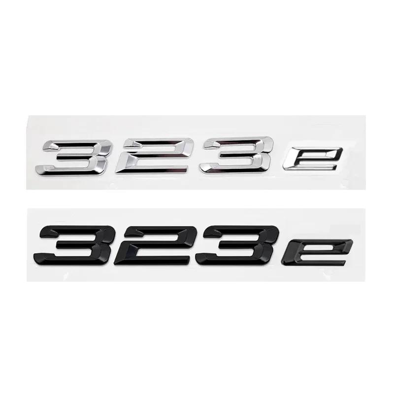 Sticker Emblema Lettere Logo Bagagliaio Auto in ABS per BMW 316e 318e 320e 323e 325e 330e 335e 530e E46 E90 E91 F30 F31 F34 G20 G30