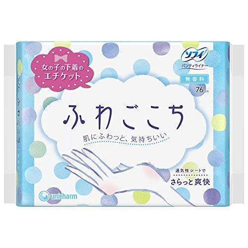 Sofy Fuwagokochi Unscented 38 sheets x 2 x 3 packs