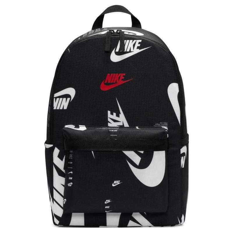 

Nike Heritage Fabric Backpack Regular Unisex Black Lightweight Casual DQ5956-010 чёрный