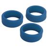 3PCS Silicone Ring Covers for Smart Ring Scratch Resistant Skin Friendly Elastic Ring Protector Protective Sleeve Dark Blue S for Size 6 7 8 9 10