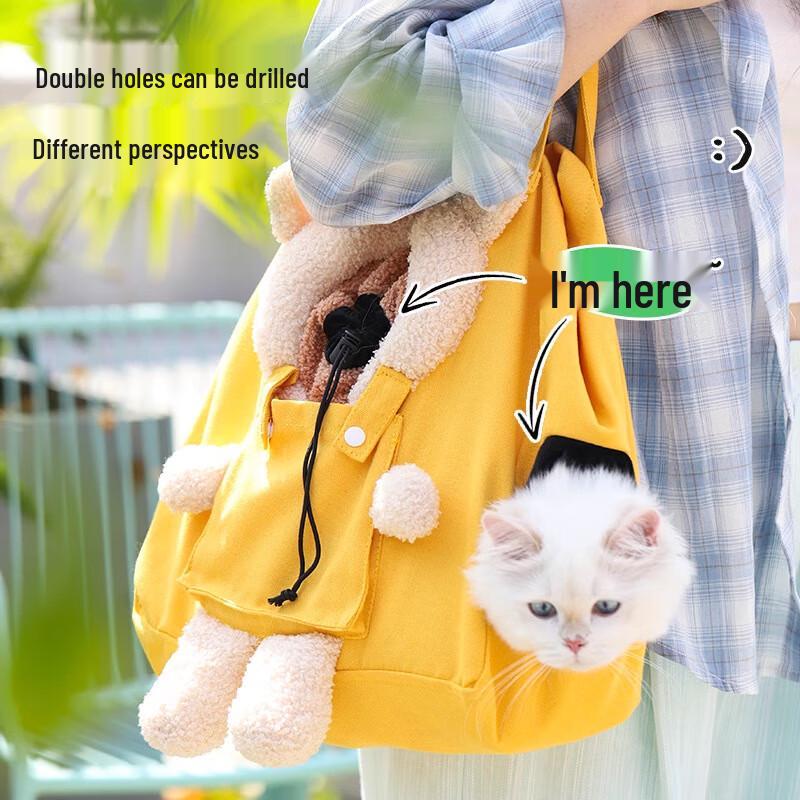 Portable Pet Carrier Backpack & Shoulder Bag