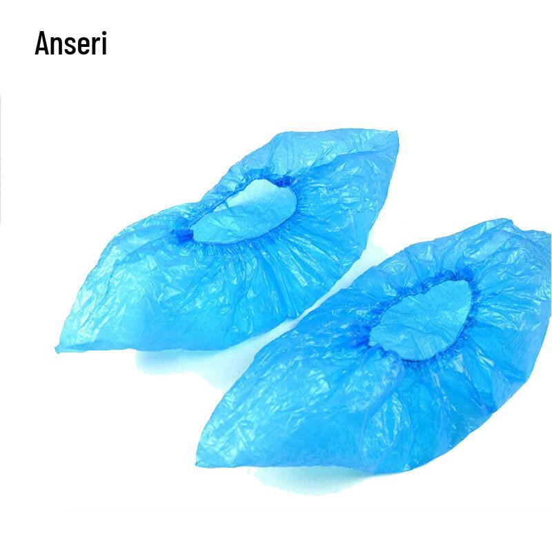 Heavy-Duty Disposable Plastic Shoe Covers