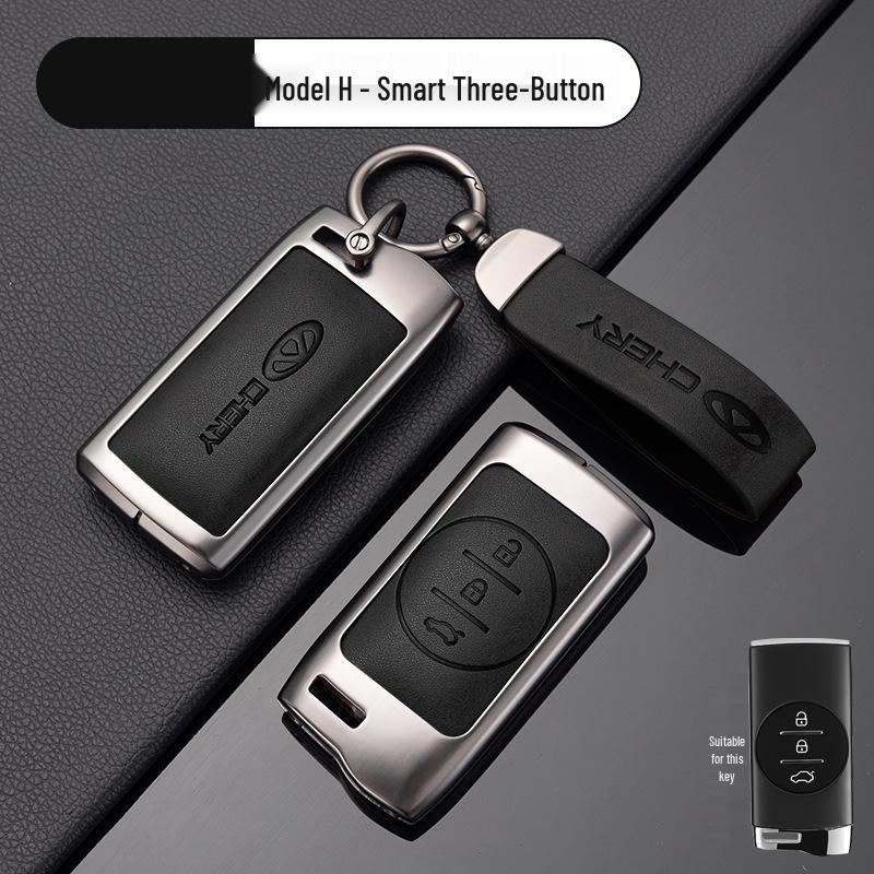 High-End Voll-Schlüsselhülle für Chery 5x, Tiggo 3x, Exeed TX, Tiggo 7 - Unisex Design