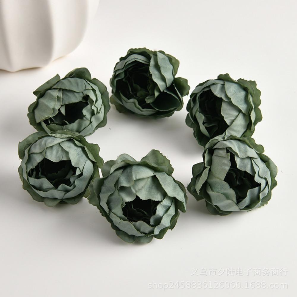 10/20Pcs Rose Artificial Flowers Heads for Home Decortion Party Wedding Decor Accessories Garden Crafts Manual Christmas Wreath
