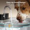 7L Stainless Steel Wireless Recharging Sensor Cat Water Fountain Auto Drinking Fountain For Cats Dog Drinker Pet Dispenser Bowl