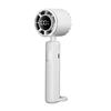 2025 Silent Mini USB Rechargeable Portable Handheld Air Cooling Fan Quiet Ice Compress Foldable English Bladeless Household