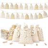 24pcs Advent Calendar gift Bags Candy Bag Winter Christmas With Numbers Bags Christmas Decorations gift for kids party
