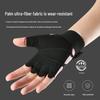 Guanti da Fitness Mezza Dita Antiscivolo Ammortizzanti da Donna - Resistenti all'Usura e Traspiranti per Yoga, Ciclismo e Allenamento.