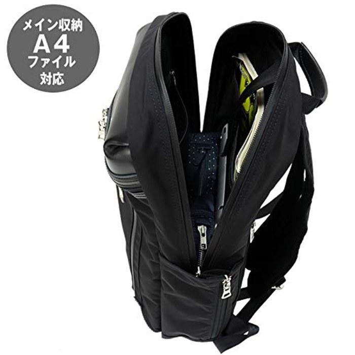 [Masterpiece] STREAM Business Backpack A4 12L PC Pocket (Black) No. 4