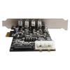 TXI058 Stolní počítač 4 USB3.0 PCI Express Card adaptér 4x5G PCI-E na USB3.0 rozšiřující karta