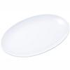 Unbreakable White Oval Made In 36B Plate, Meta, 30cm, Japan, No.