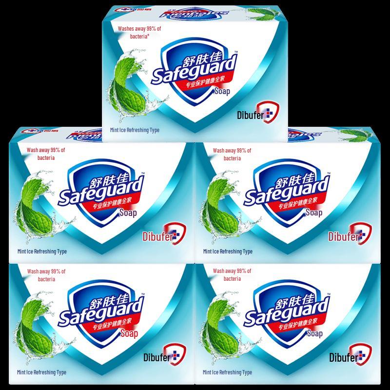 Safeguard Mint Icy Refreshing Bar Soap (5-Pack)