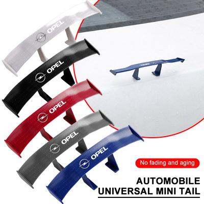 Car Rear Spoiler Mini Spoiler Wing Small Tail Emblem Sticker Decoration For Insignia Astra Antara Meriva Zafira H G Corsa
