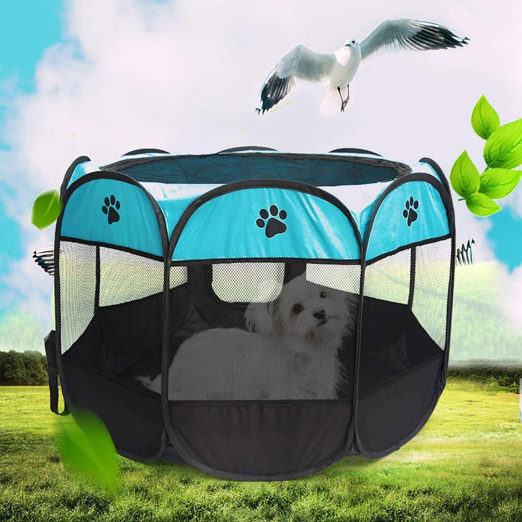 Foldable Pet Fence Waterproof And Scratch Resistant Indoor And Outdoor Tent