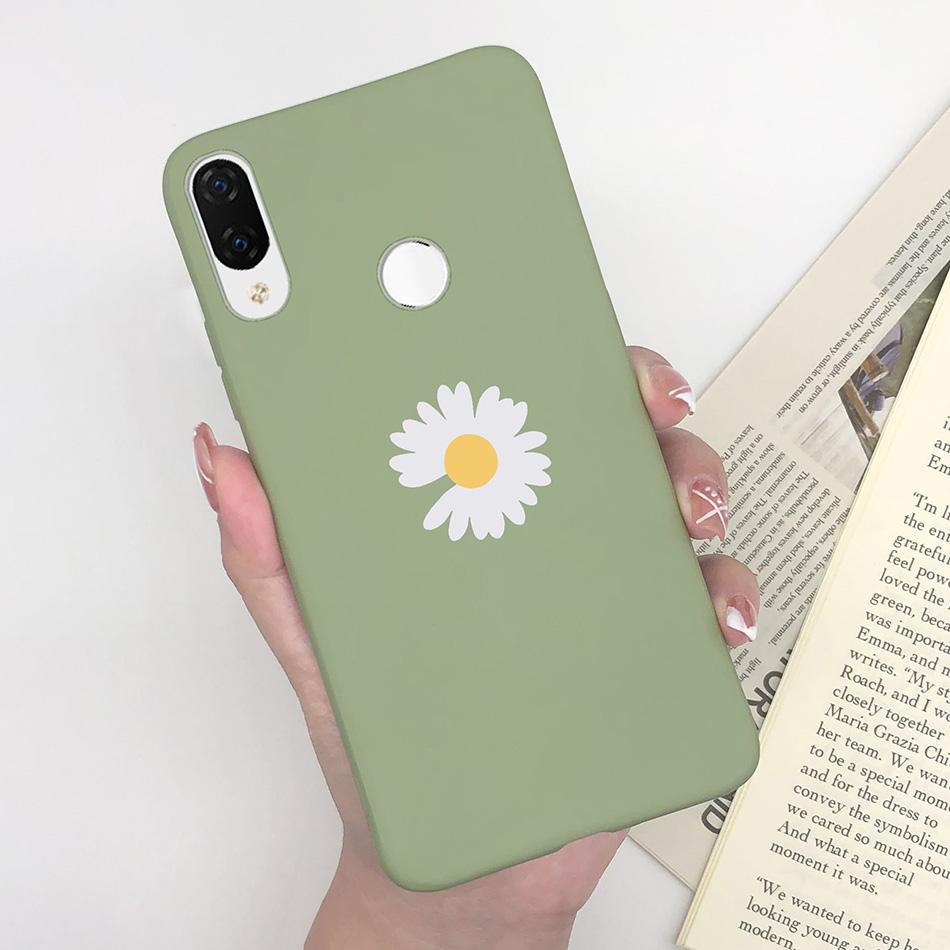 For Huawei Nova 3i Nova4 Case Shockproof Matte Cute Cartoon Soft Silicone Phone Back Cover For Huawei P Smart Plus Nova 3i Coque