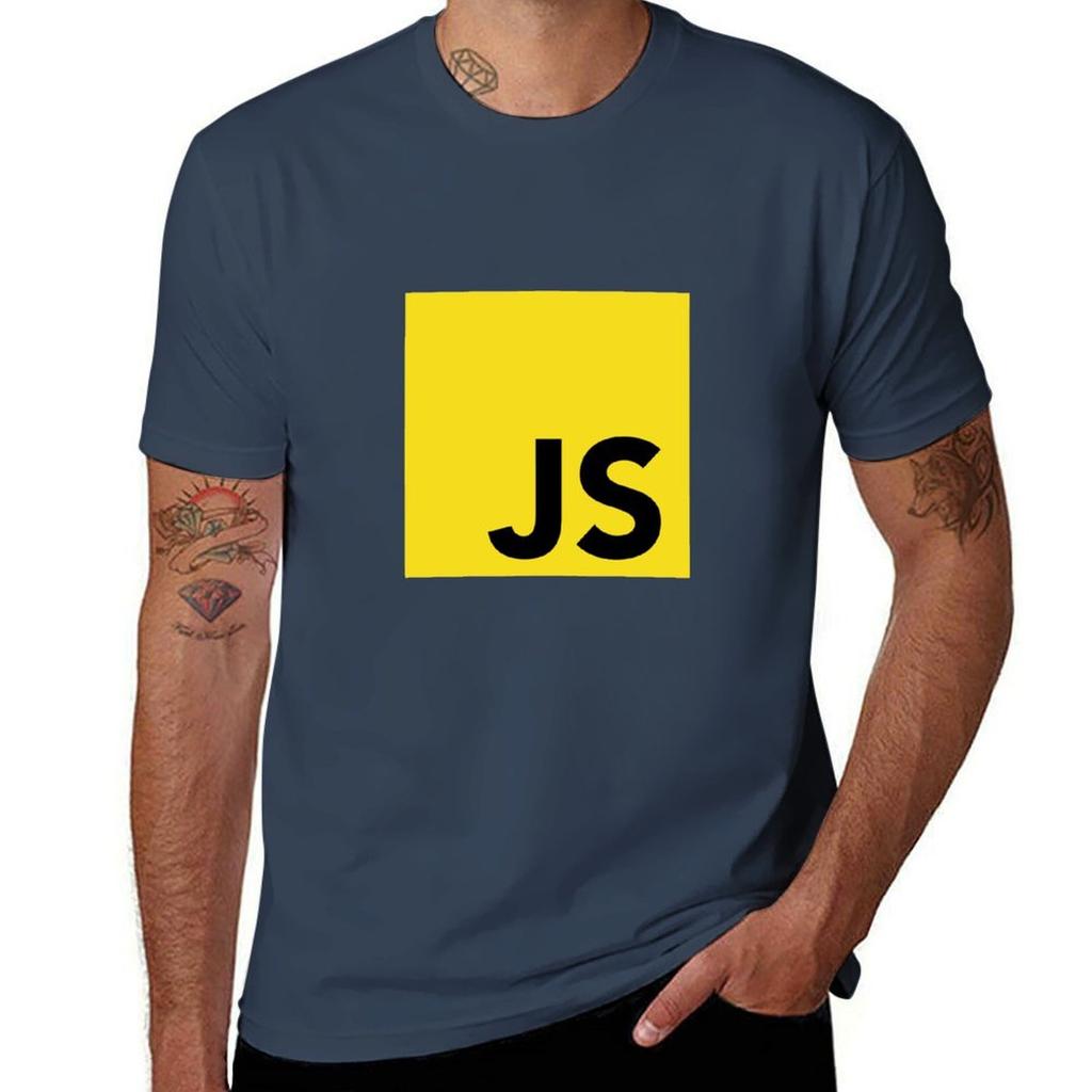 Javascript Programmer Logo Tshirt Work Outdoor Short Sleeve Tee
