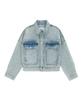 Philogram See-Through Pigment Denim Jacket