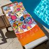 Lustiges Kunstspiel niedlicher Cartoon B-Bomberman Handtuch weich Strandtücher Reise schwimmen Pool bade Handtuch Fitnessstudio Spa Heimdekor Geschenk Urlaub
