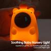Capybara Lamp Squish Silicone 3-level Touch Sensor Novelty LED Animal Nursery Light For Home Office Bedroom Living Room Study