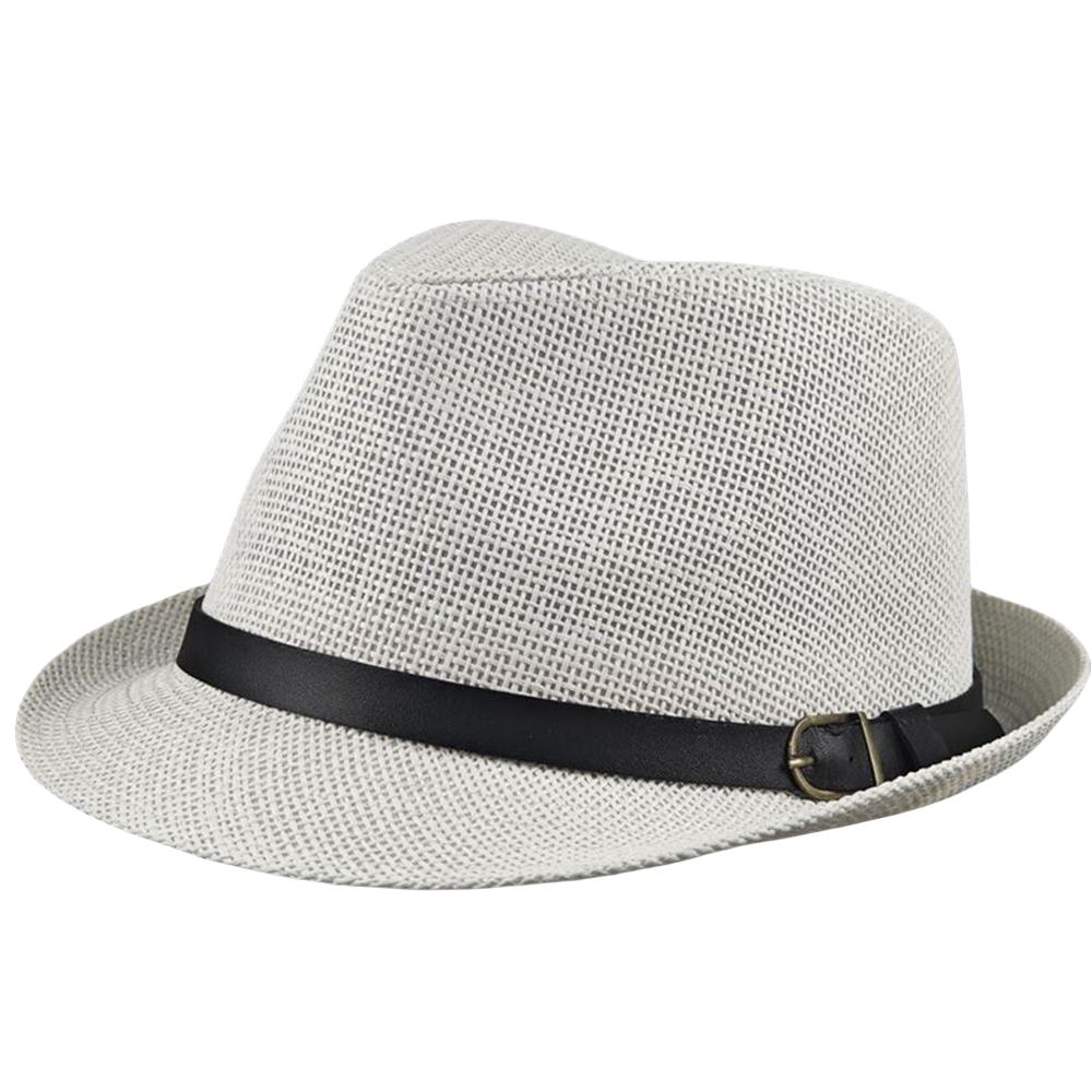 

Oversize Big Head Men s Straw Fedoras - Outdoor Fishing Trilby Sun Hat for Dad Summer Beach Fashionable Women s Large Size Hat Head 57-58cm белый