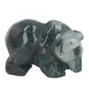 1.5in Crystal Bear Decor Handicraft Delicate Bear Statue Animal Figurine for Tables Desks Entryway