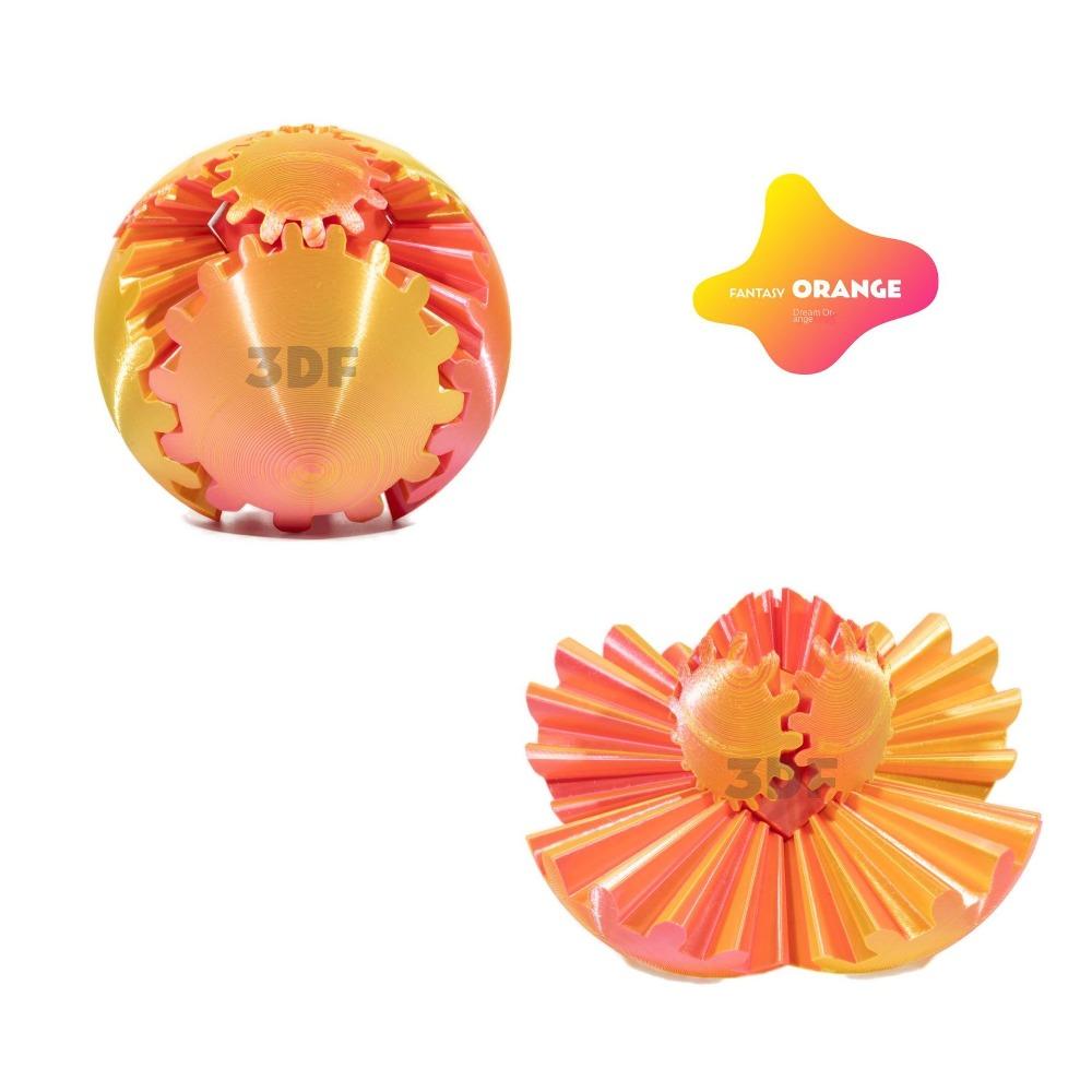 Gear Sphere 3D Printed Gear Ball Relaxing Deformation Spin Ball 3D Gear Ball  Children Adults