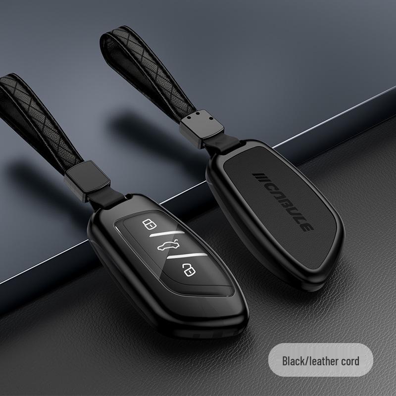 Roewe I5 RX3 5 MAX RX5 eMAX Metal Leather Key Cover