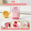 Large Sphere Silicone Ice Mold with Lid Food-Grade Ice Cube Tray for Freezer Press-Type Round Ice Ball Maker for Whiskey Cocktails