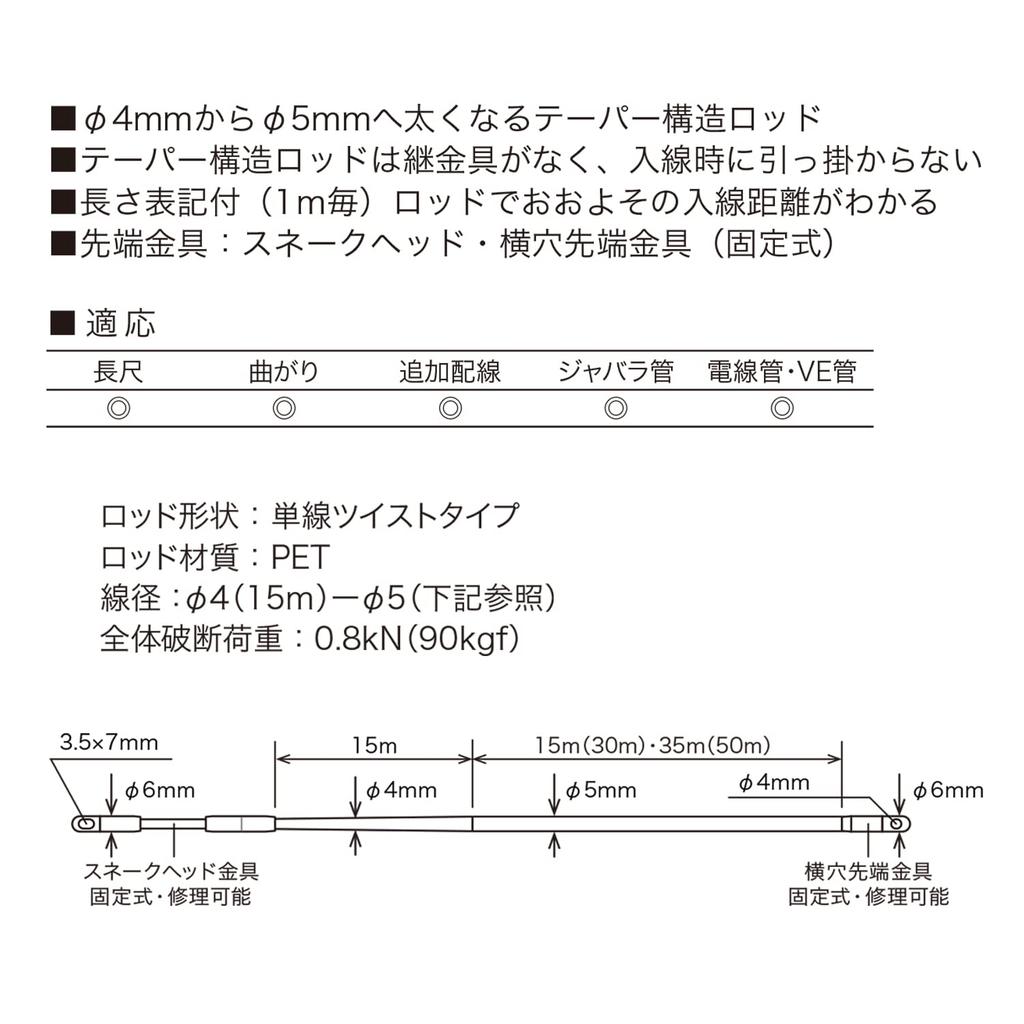 Densan Jeffcom Taper One 30m 50th Anniversary Model TOP-4530MJ