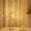 Golden Leaf Tree Lamp with 72 LEDs Decorative Night Light, USB/ Battery Dual Power Supply ,Suit for Wedding Party Home Decor