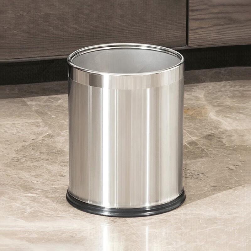 Fansen Stainless Steel Trash Can