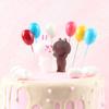 1 Set Small Cake Decorating Supplies Balloon Stand Baking Set Foam Happy Birthday Decorations Party Favors Wedding Decor for DIY