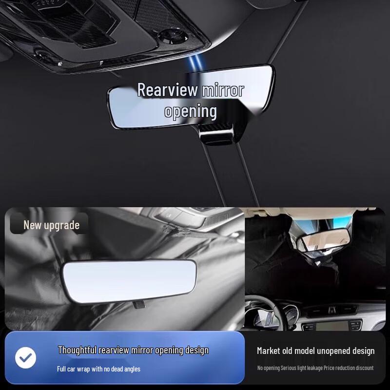 Haval H6 H5 2nd Gen Big Dog Car Sunshade: Heat Insulation Sun Shield, Window Curtains, Front Windshield Visor.