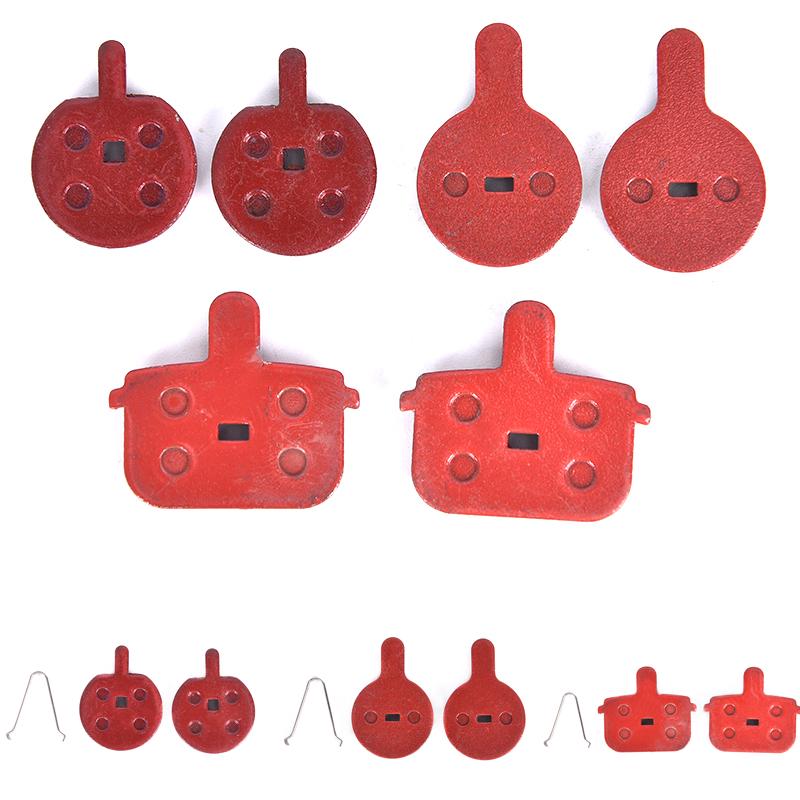 1Pair Mountain Bike Cycling Copper Fiber Metal Disc Brake Pads Bike Accessories