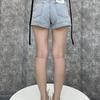 2026 New American Retro High-Waist Spicy Girl Slim Fit Denim Shorts for Women - Summer Style Hot Pants