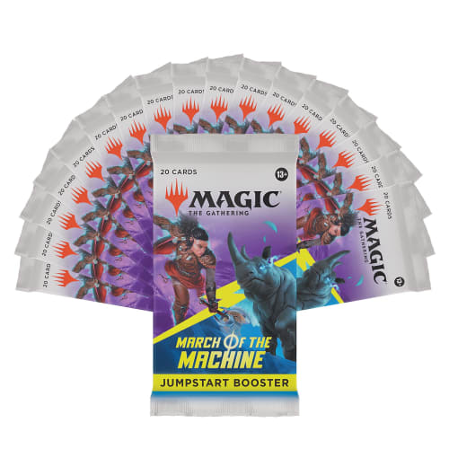 Magic: The Gathering: March of the Machines Jump Start Booster Pack (English Version) 18-Pack MTG Trading Cards Wizards of the Coast D17930000