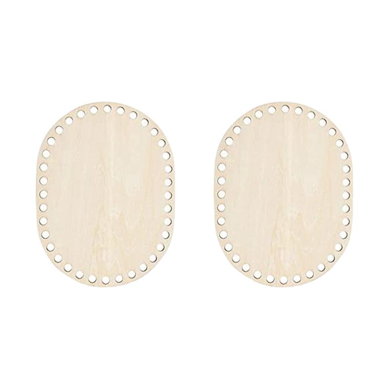 

2 шт. Деревянная основа для вязаной корзины, Заготовки для деревянного дна корзины, Форматоры для рукоделия, Домашний декор, Вязание крючком корзины