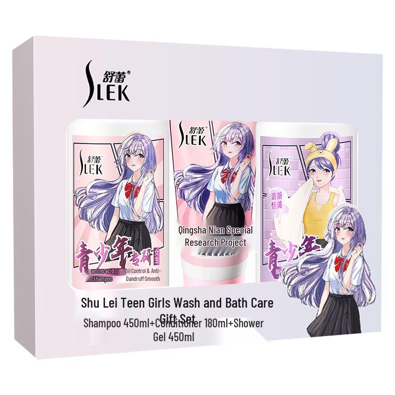 SLEK Teenage Girls Hair & Body Care Set