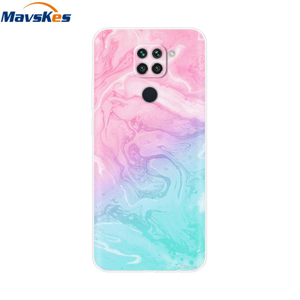 Phone Case For Xiaomi Redmi Note 9 Case 6.53'' Soft Silicone TPU Back Cover for Xiaomi Redmi Note 9 Note9 Case Coque Fundas Para