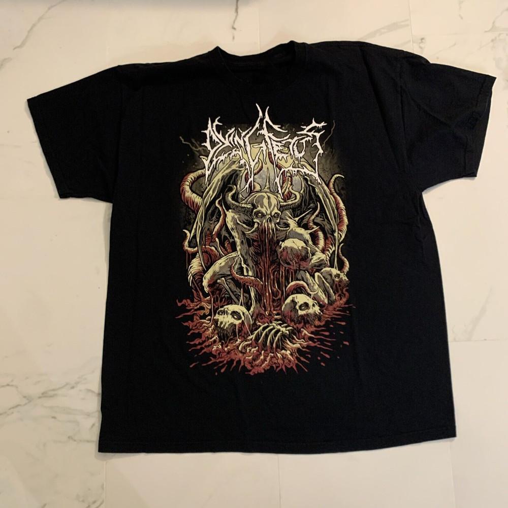 Футболка унисекс с принтом группы Dying Fetus, подарок с тура, размеры S-5XL, GS277 XXL