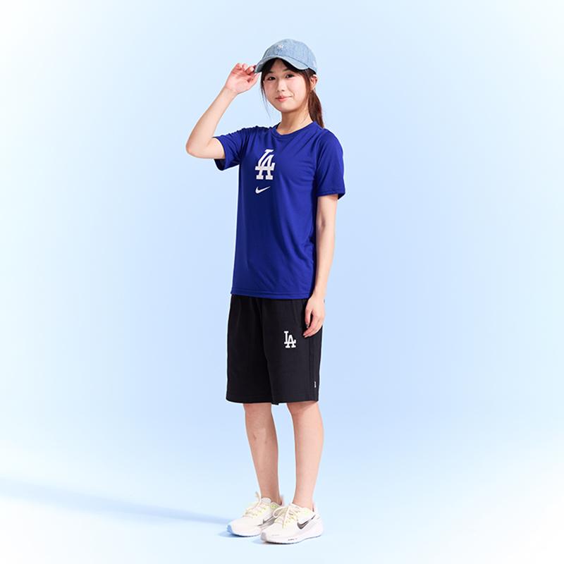Nike MLB T-Shirt Los Angeles Dodgers Casual Fashion Sports Versatile Comfortable Soft Printed Crew Neck Short Sleeve T-Shirt 3Z3B7NMGT-LAD