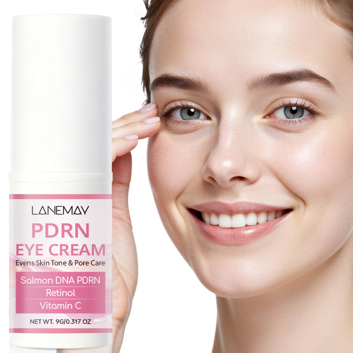 

PDRN EYE CREAM-Even Skin Tone & Pore Care-Gently Care With Vitamin C-Suitable for Daily Use, 9g