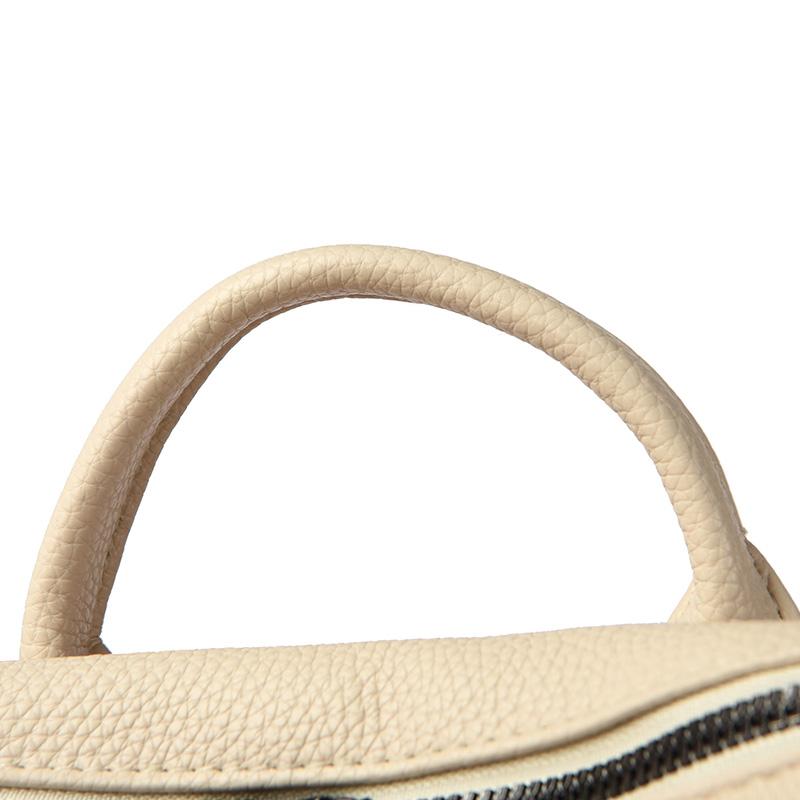 Fashion Backpack Female Soft Leather Rucksack Women Shoulder Bag Ladies Travel Back Pack Large Capacity Dayback Bookbag for Girl