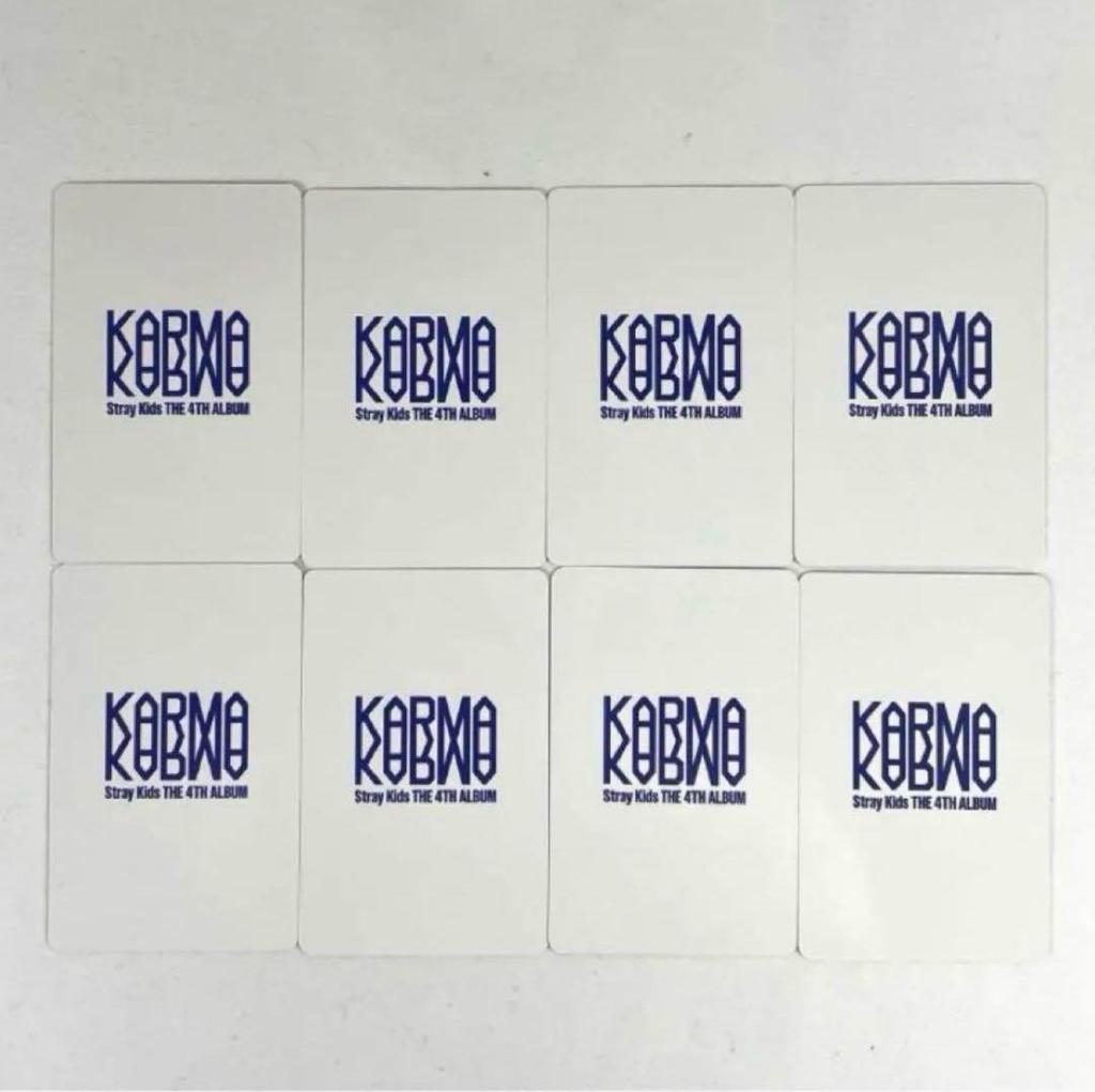 [USED] Stray Kids Karma NEMOZ SKZOO Bonus Trading Cards Complete Set of 12