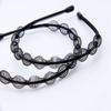 13 Pcs Unisex Black Metal Spiral Wave Headband Men Women Hair Band Accessories