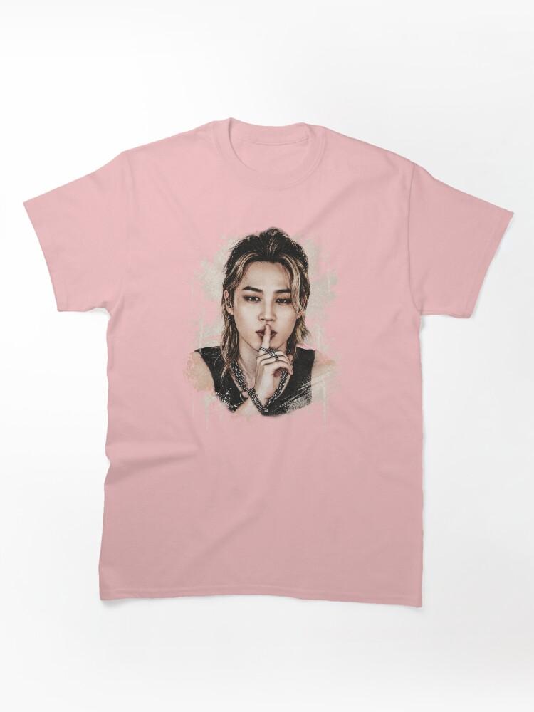 South Park BTS Jimin Ticho Vintage Grunge Grafické Klasické Unisex Tričko