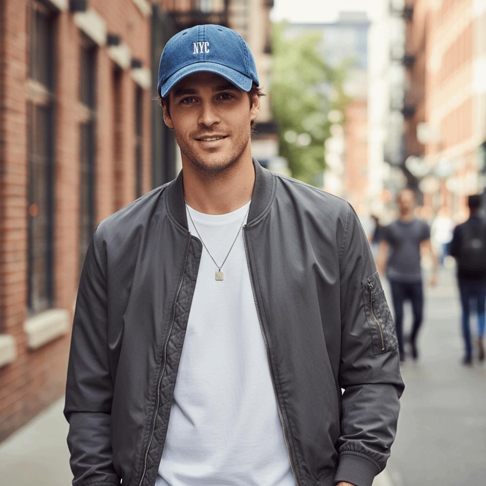 Casual NYC Embroidery Baseball Caps Adjustable Sun Hats Fashion Trucker Caps Unisex