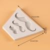 Fondant Chocolate Molds Bowtie Mustache Silicone Molds Fondant Cake Decorating Tool Candle Soap Molds Easily To Clean