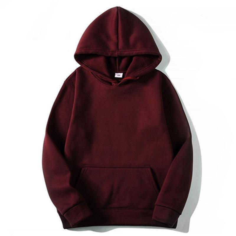 Unisex Autumn/Winter Hoodie: European Size, Loose Fit, Plus Size, 220g Fabric
