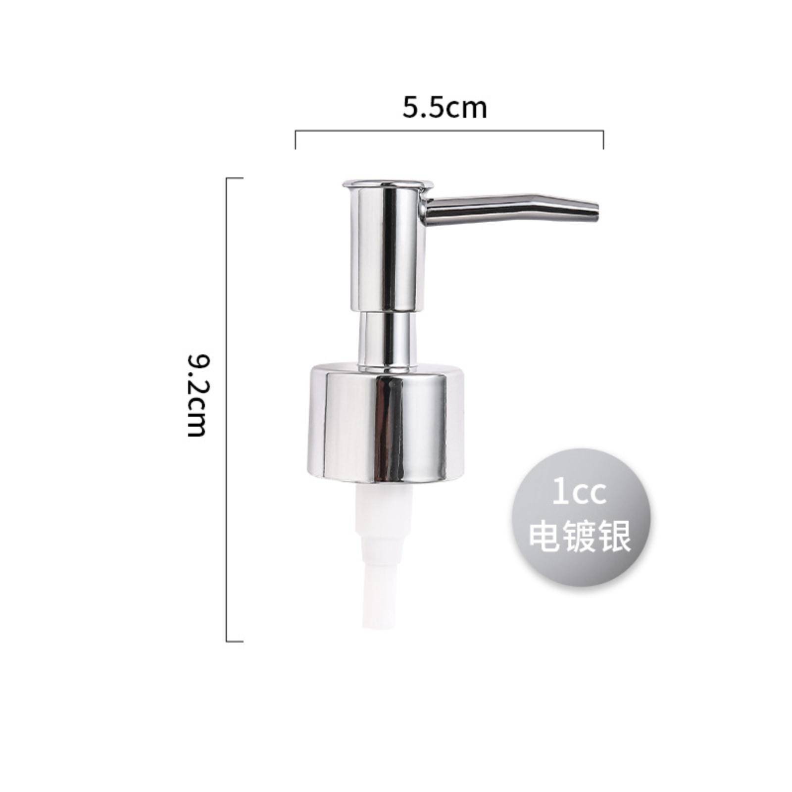 Lotion Nozzle Electroplated Nozzle Plastic Nozzle Pressure Nozzle Hand Wash Nozzle One Size